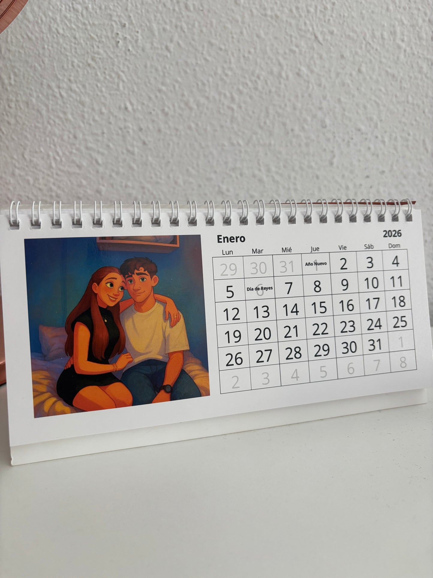 Calendario de mesa Disney