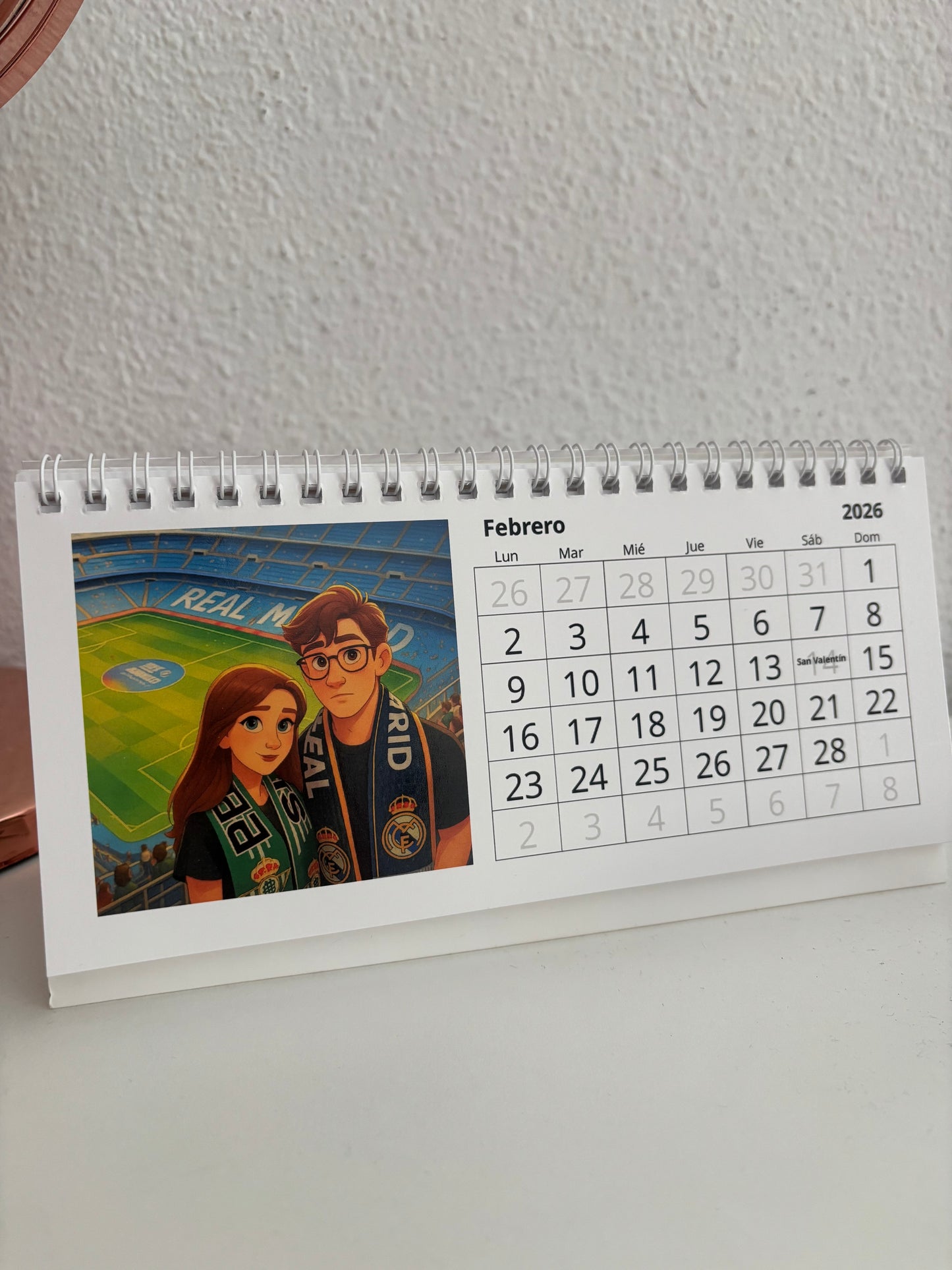 Calendario de mesa Disney