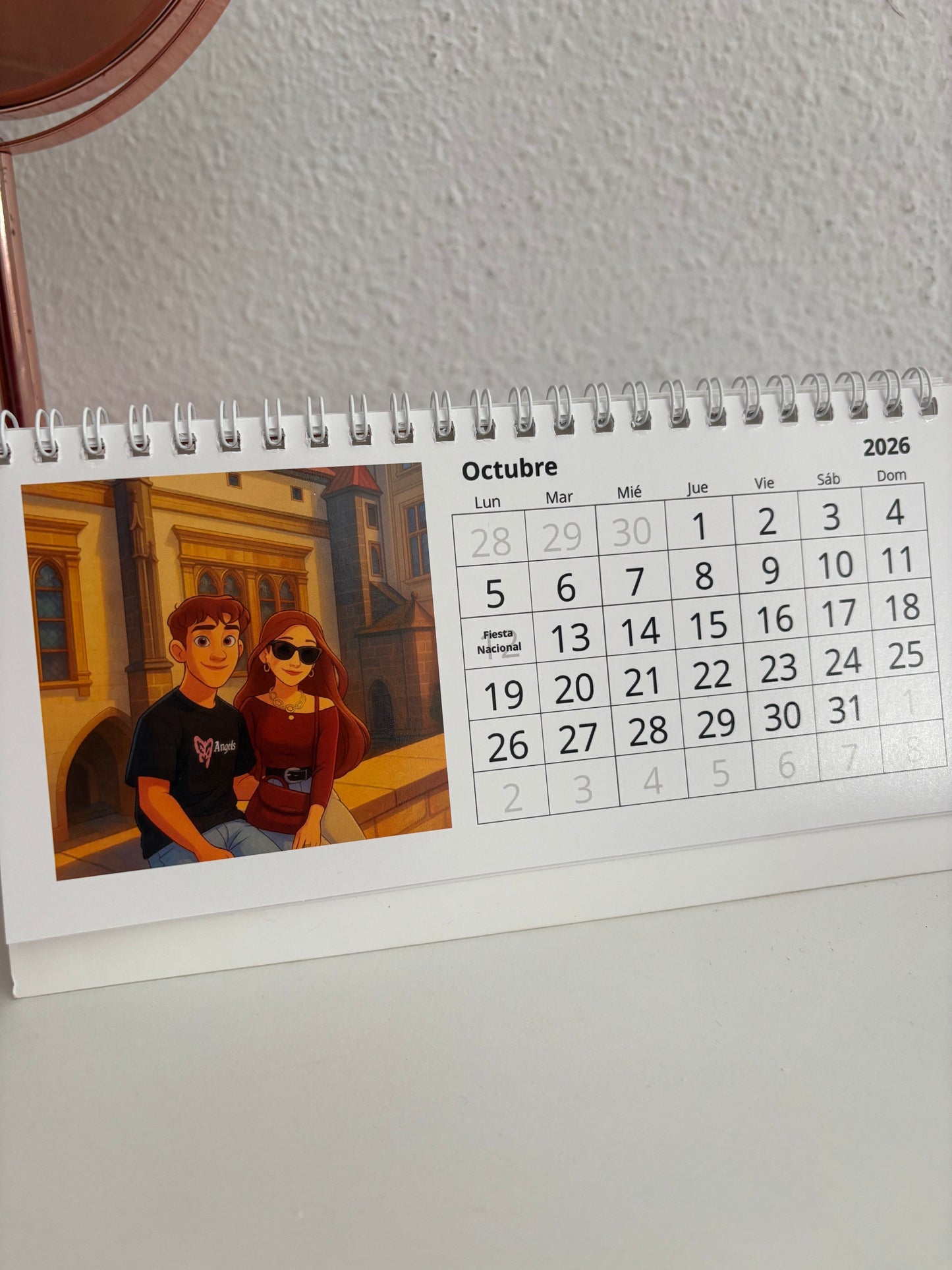 Calendario de mesa Disney