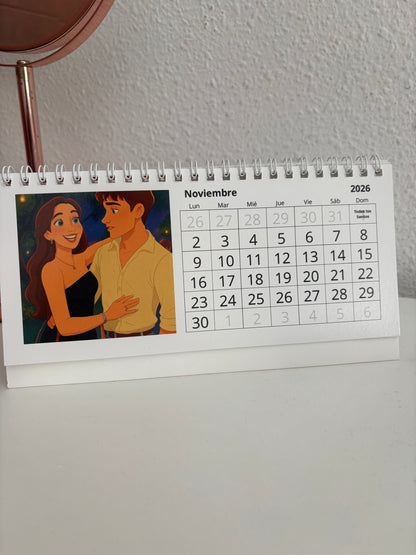 Calendario de mesa Disney