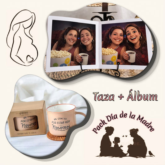 Pack Álbum + Caneca Dia da Mãe